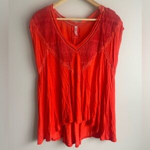 Free People Flowy Blouse